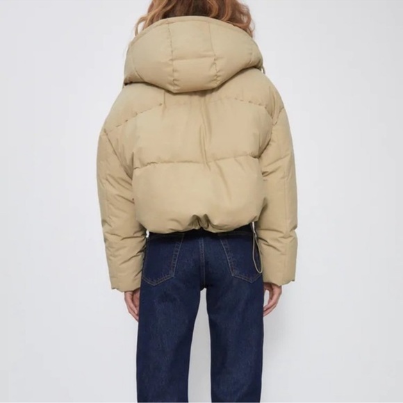 Zara cropped puffer jacket - Picture 4 of 7